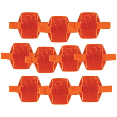 3386 Orange Arm Band ID Badge Holder, 10PK